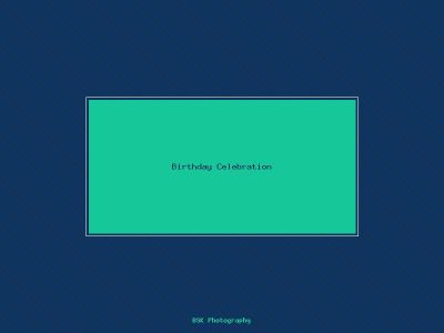 Birthday Celebration